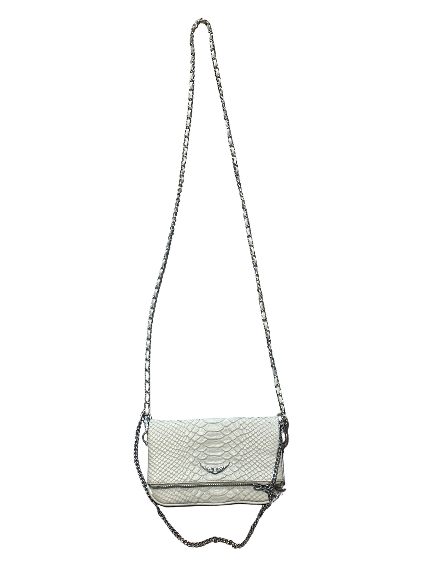 Zadig & Voltaire Rock Nano Soft Savage Leather Mini Crossbody