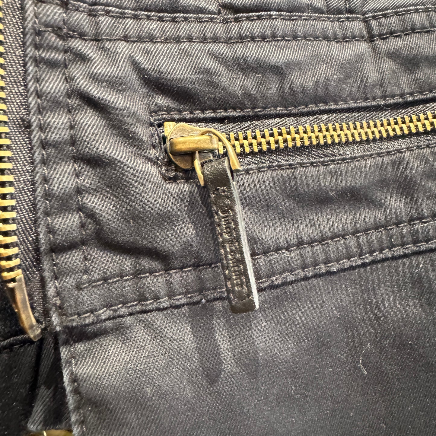 Juicy Couture Denim Black Military Jacket XS