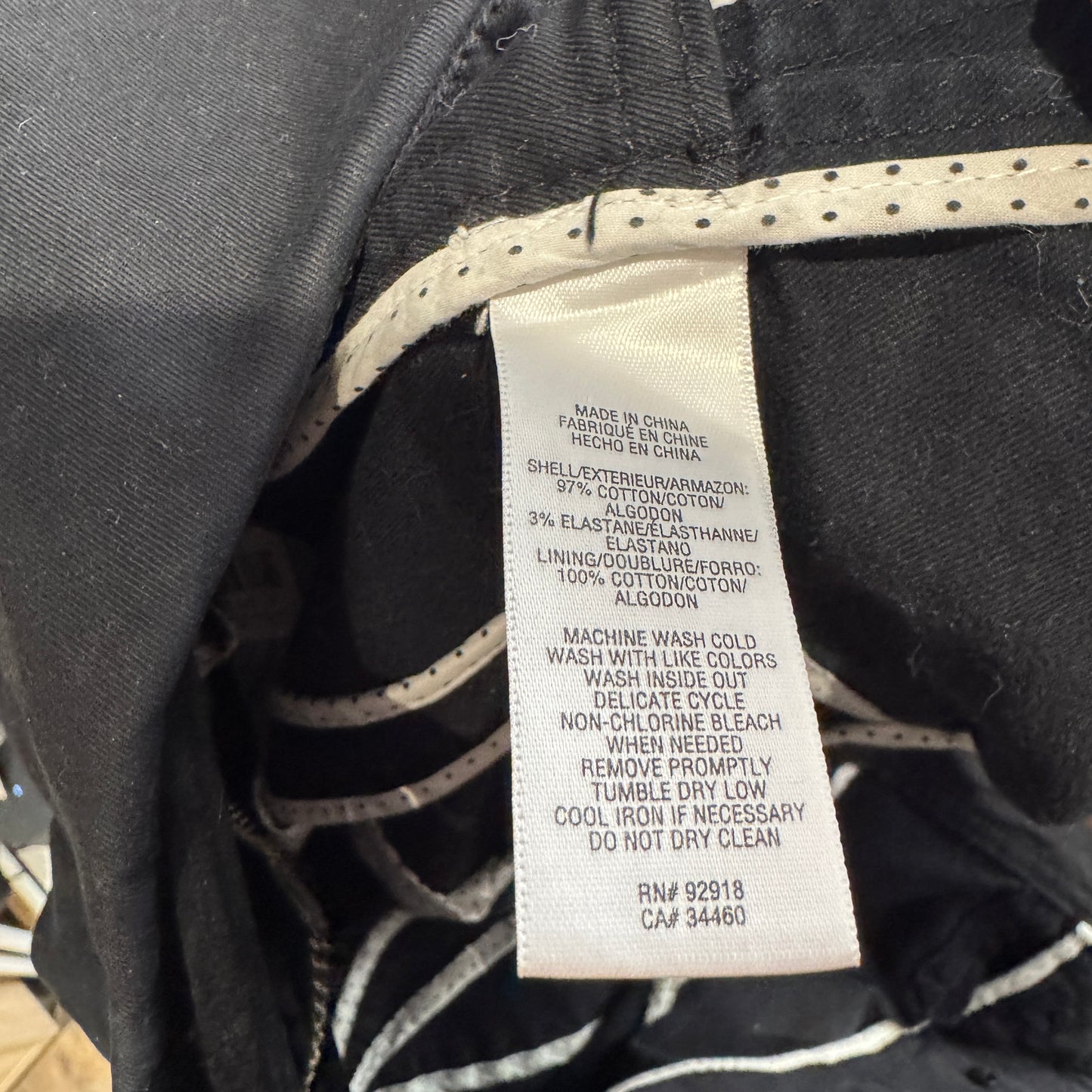 Juicy Couture Denim Black Military Jacket XS