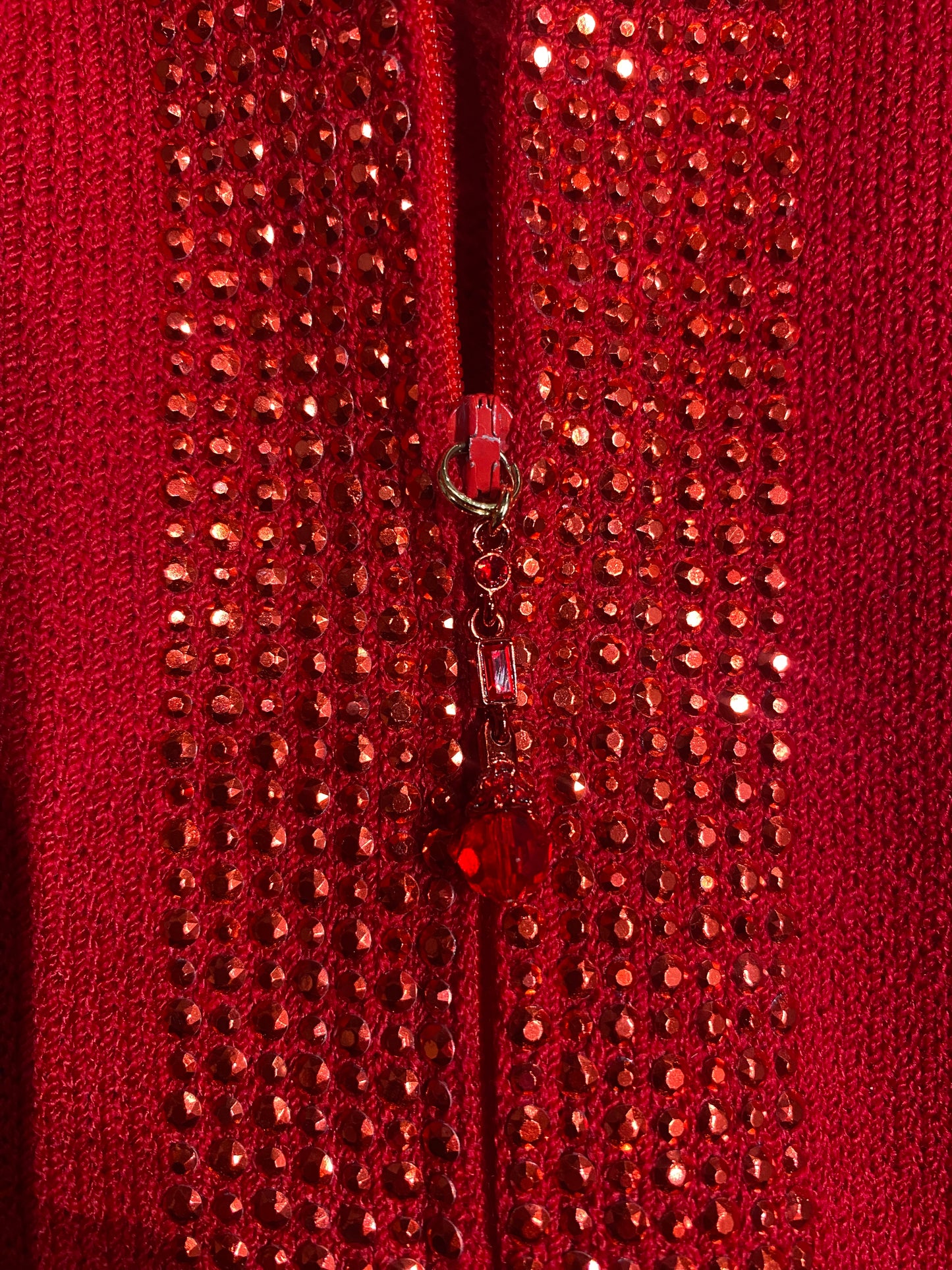St.John Red Cardigan Size 8
