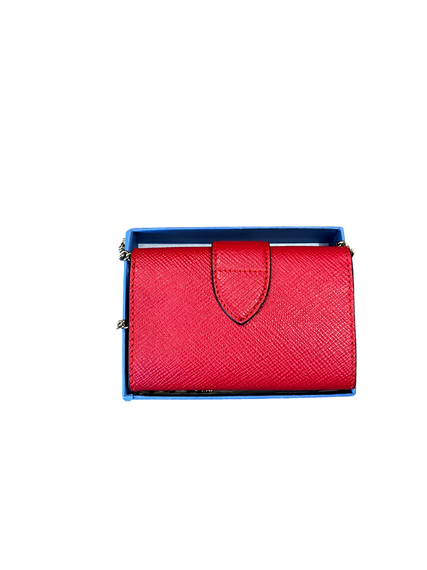Authentic Smythson Of Bond Street Card Case With Chain