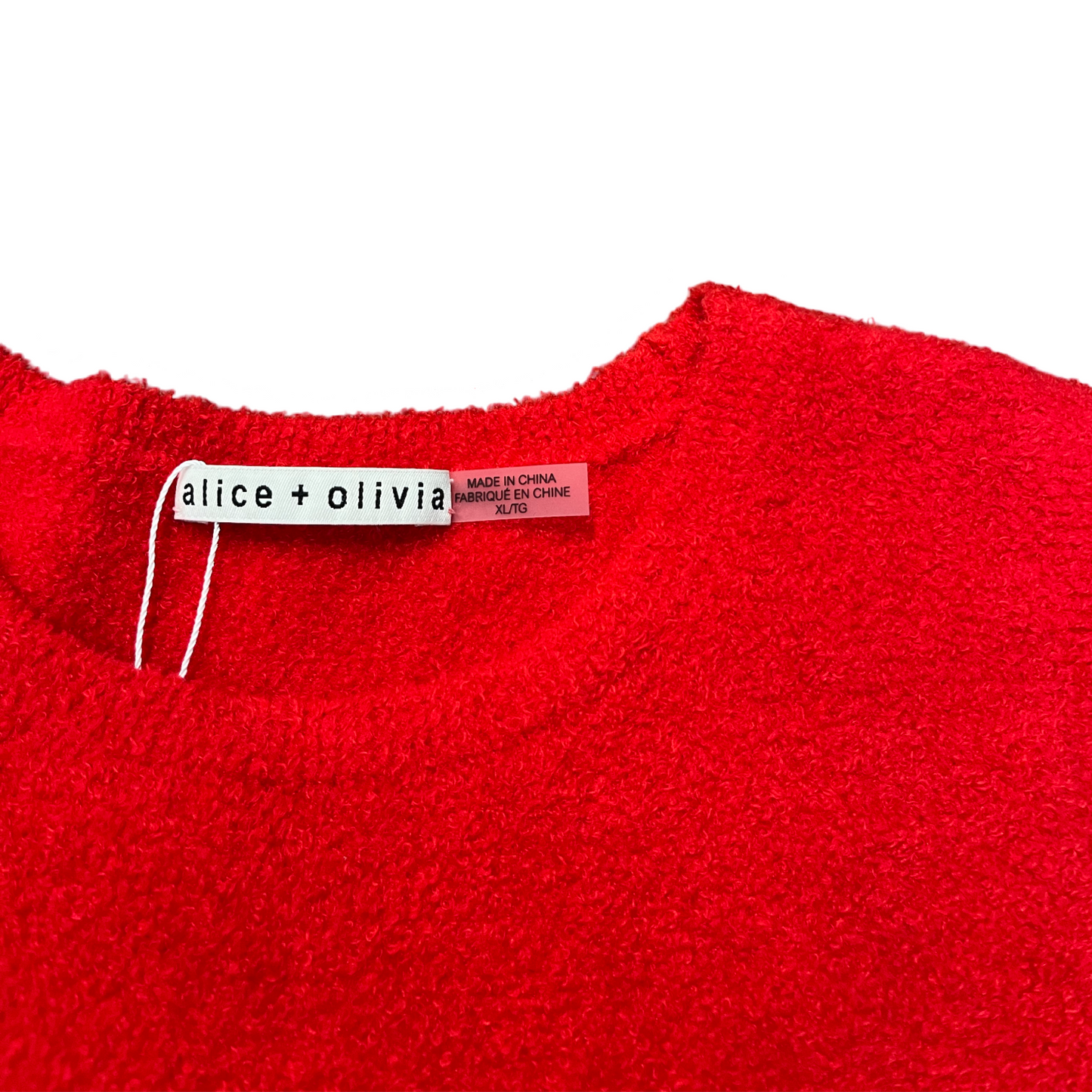 New Red Alice + Olivia Amity Sleeveless Top /XL