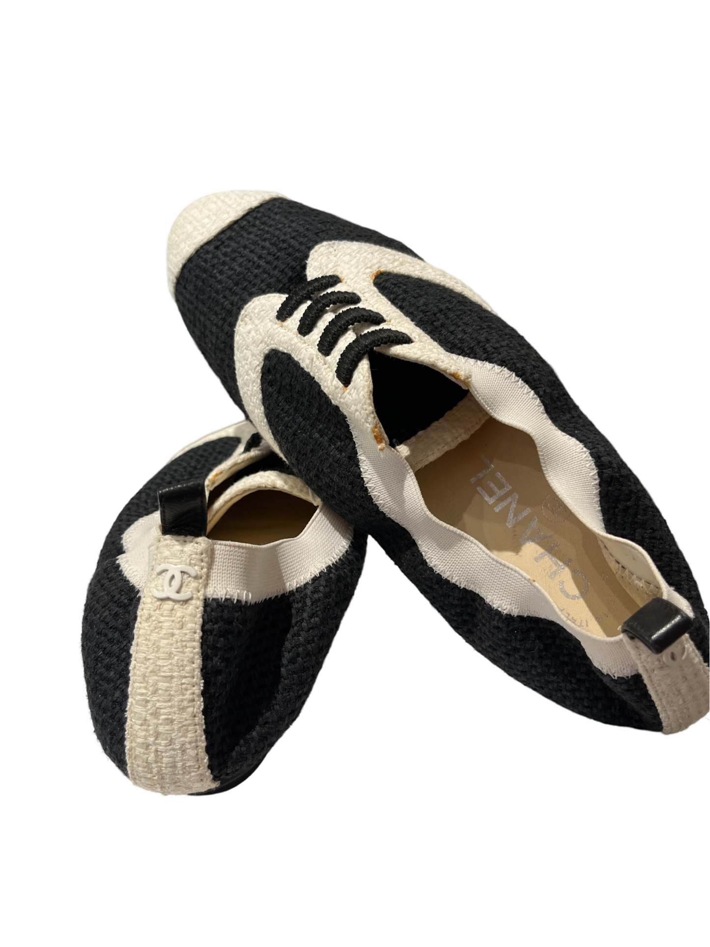 Chanel Black & White Oxfords /37.5