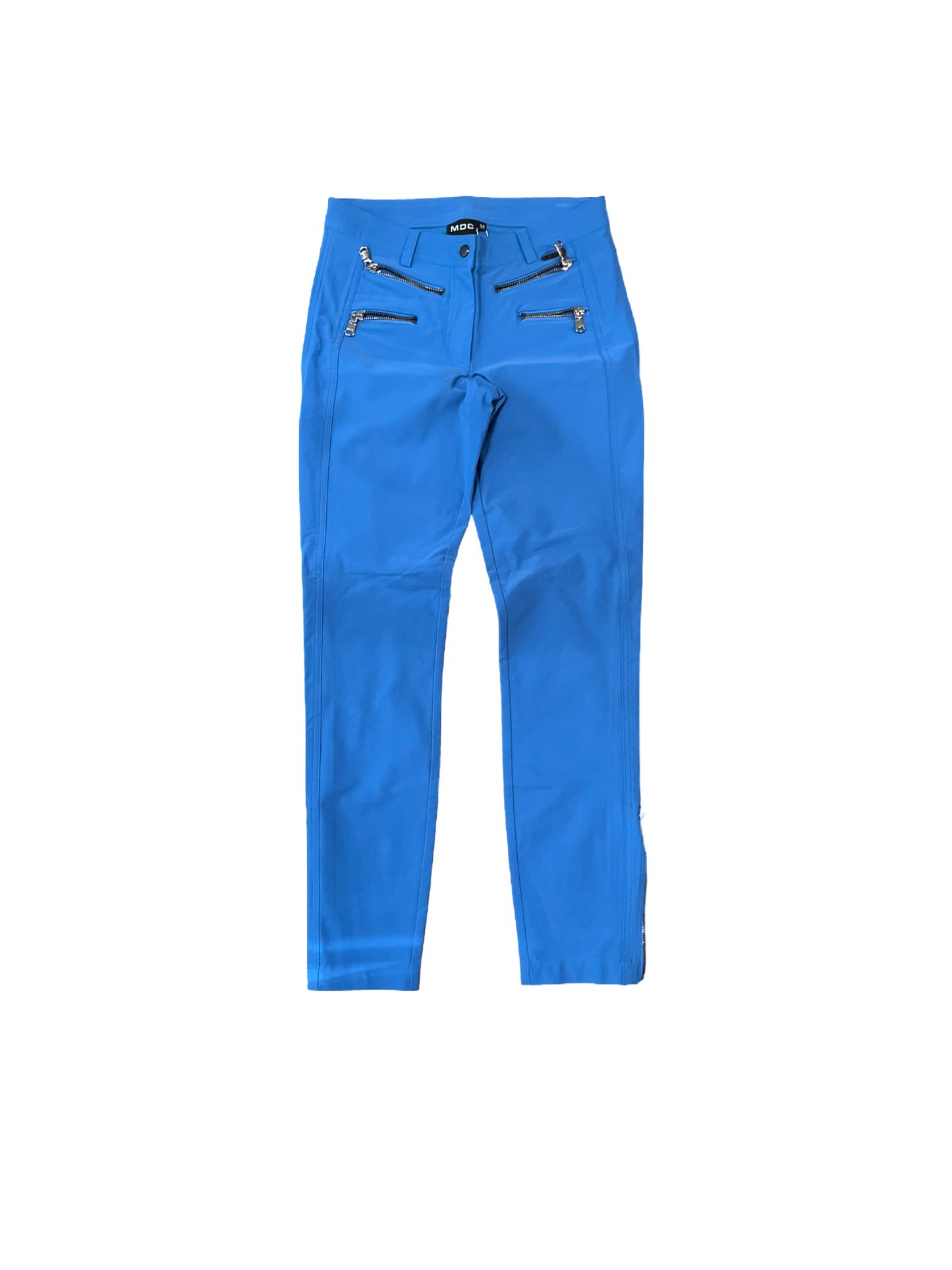 MDC Ladies' Blue Pant With Zippers size 26