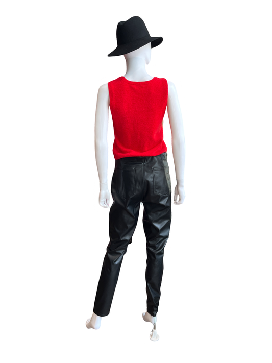 New Red Alice + Olivia Amity Sleeveless Top /XL