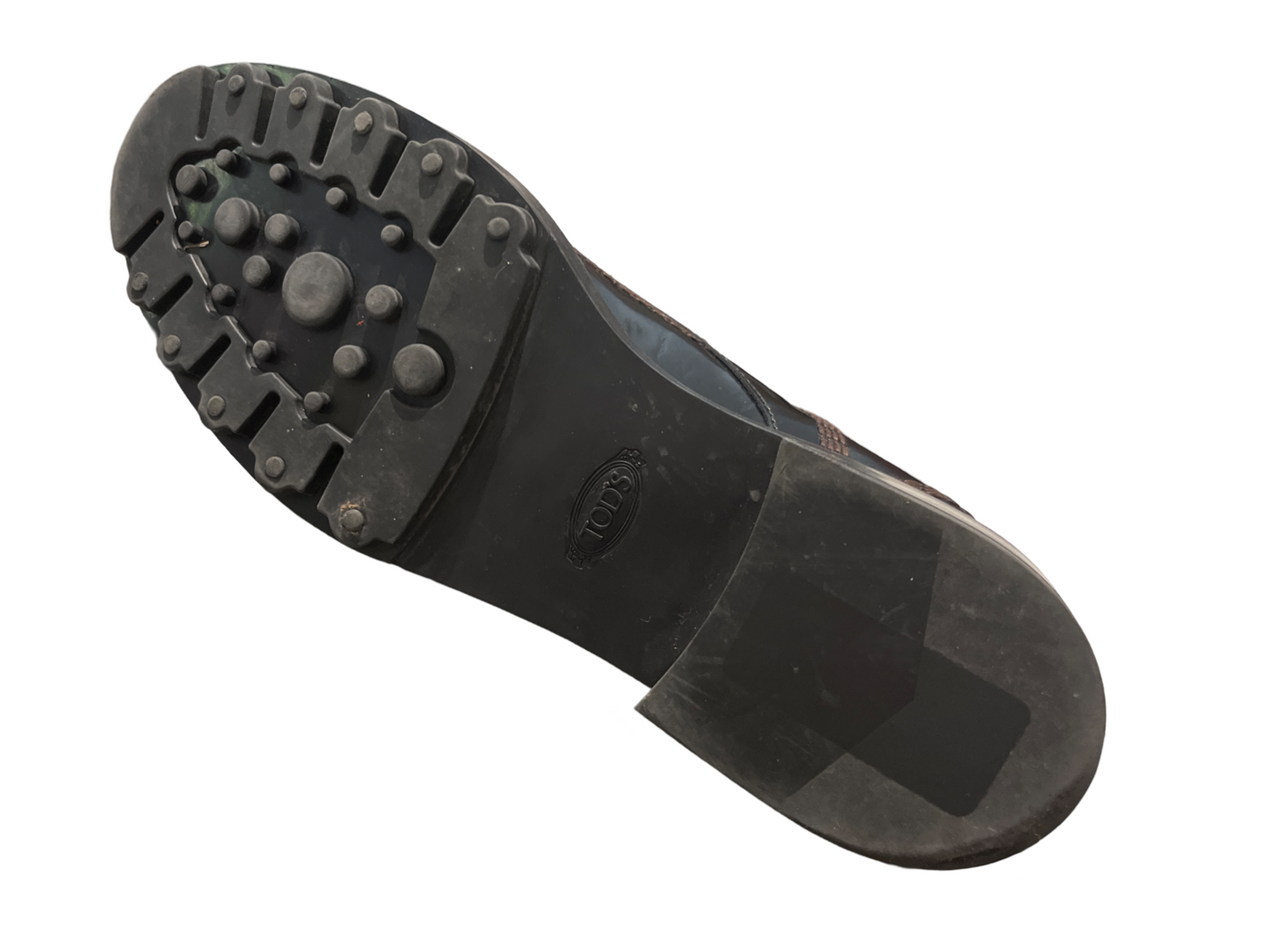 Tod's Lace- Ups Leather Dark Brown /38.5