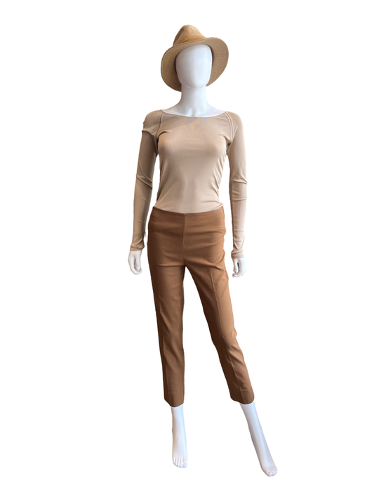 Equestrian Brown Tan Pants