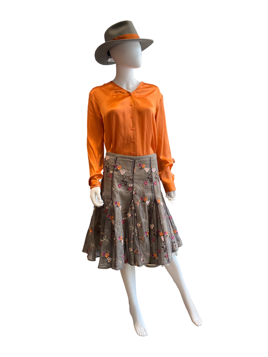 Lithe Anthropologie Butterfly Skirt /6