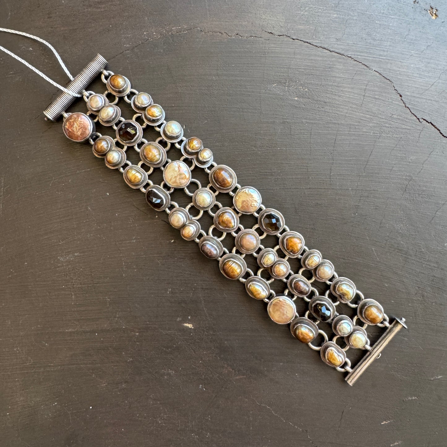 Echo the Dreamer Signature Mars and Valentine Silver Bracelet