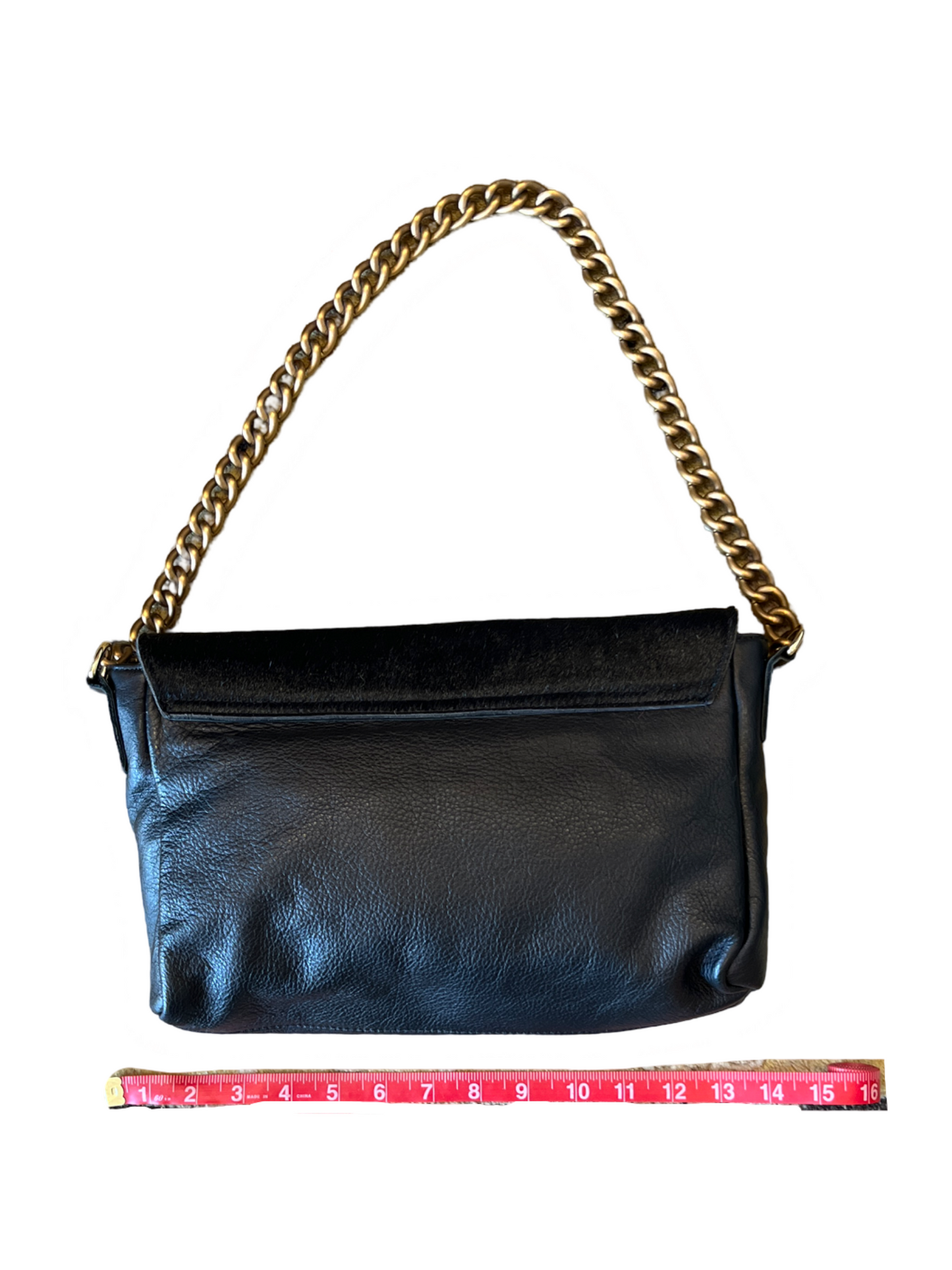 Sous Les Pavés Paris - Black Leather Bag