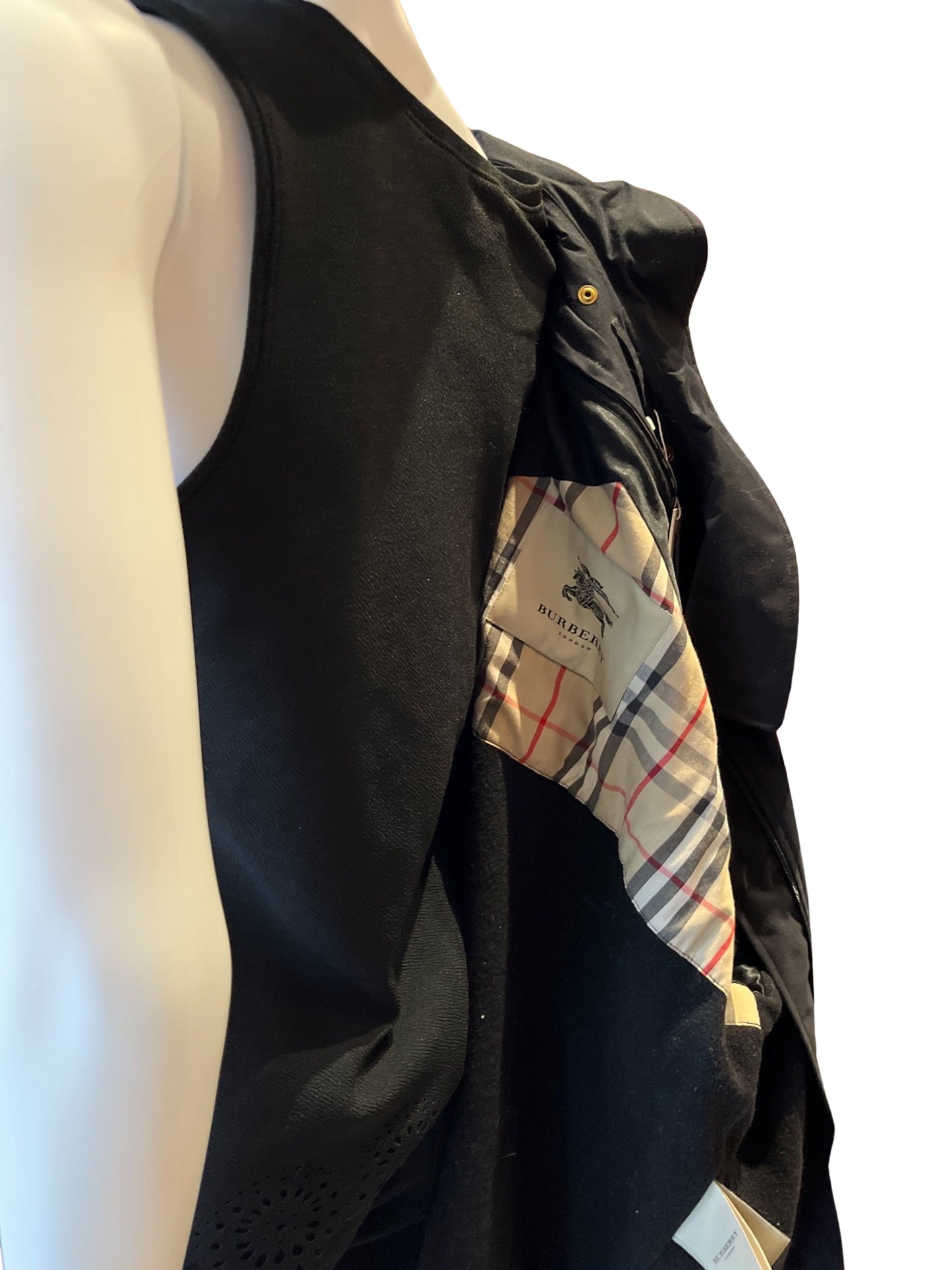 Burberry Kayla Coat Black Size 10R