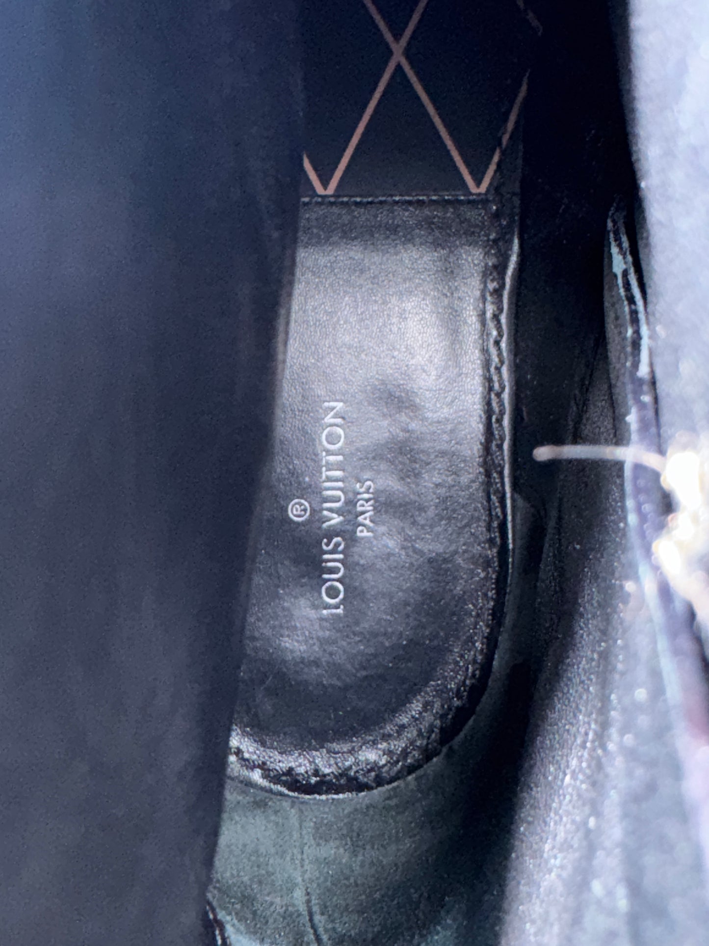 Louis Vuitton Pre-Fall 2015 Terrycloth Monogram Boots Size 37.5