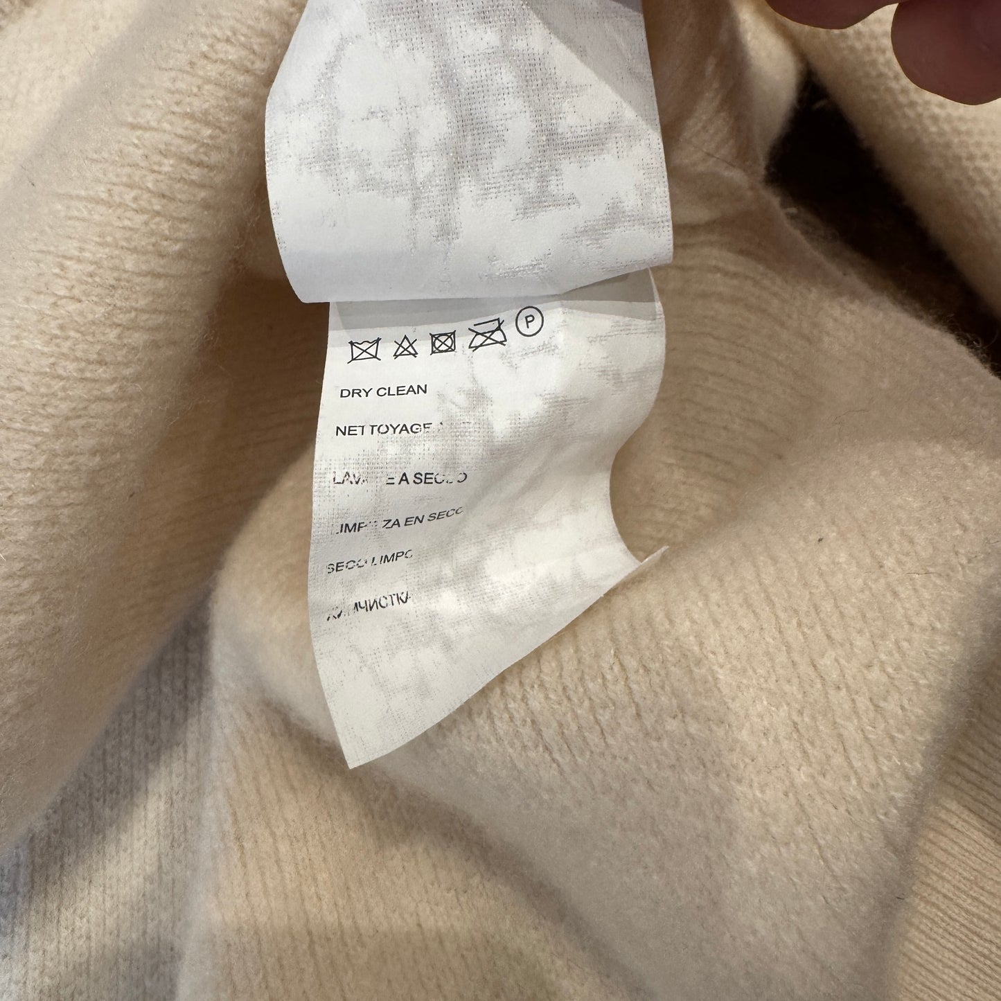 Club Monaco Beige Cashmere Sweater Large