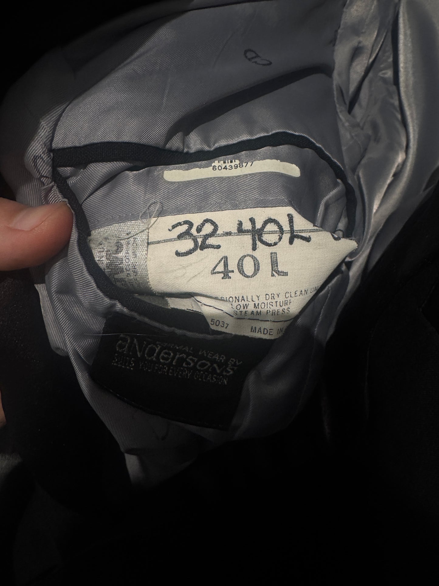 Christian Dior Le Connaisseur Tuxedo Jacket 40L