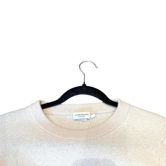 Club Monaco Beige Cashmere Sweater Large