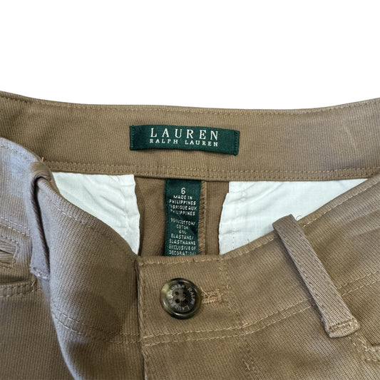 Lauren RALPH LAUREN Equestrian Women’s Riding Pants Beige Tan Brown Size 6