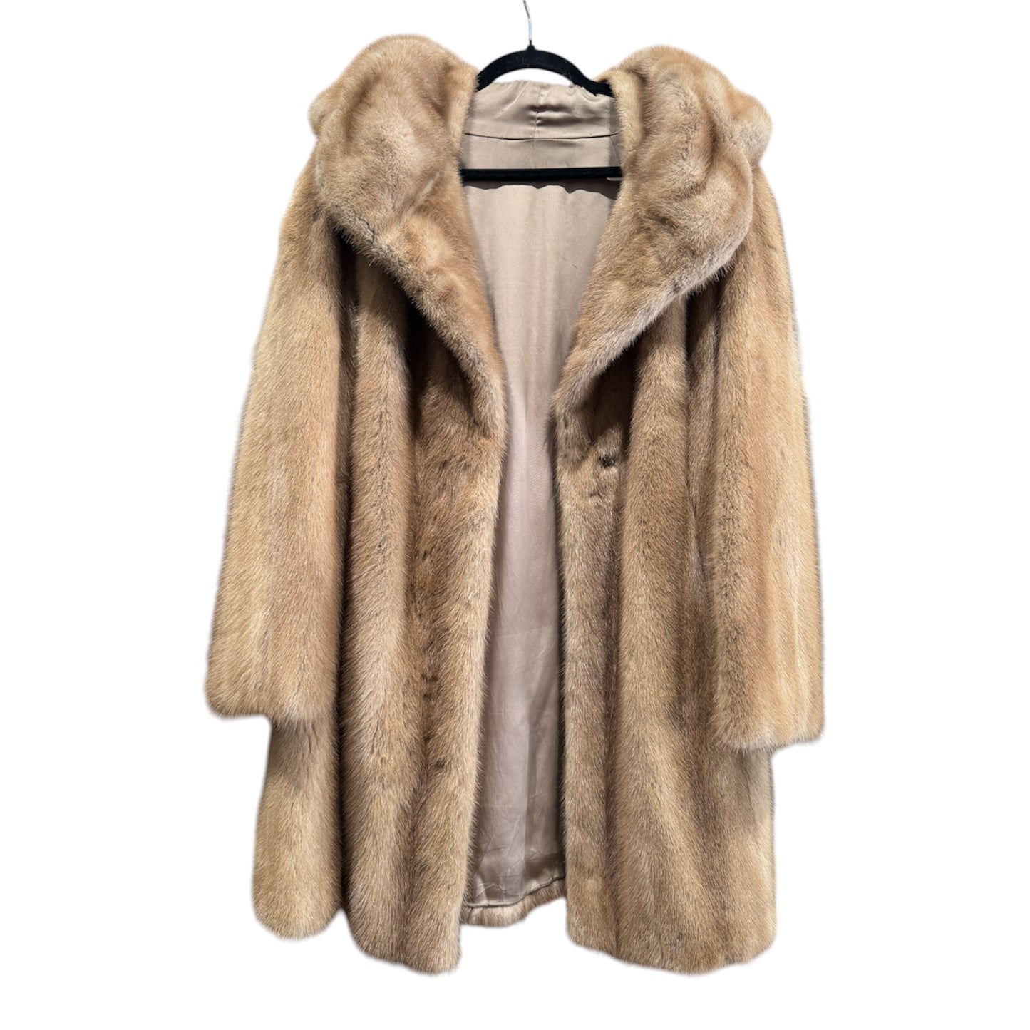 Vintage Autumn Haze Ranch Mink Coat