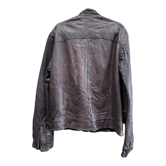 Converse John Varvatos Leather Jacket Size 3