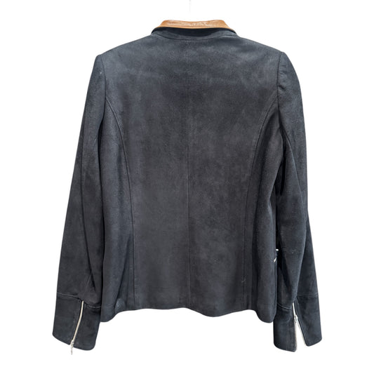 Lyn Leather Katie Suede Leather Jacket Size 6