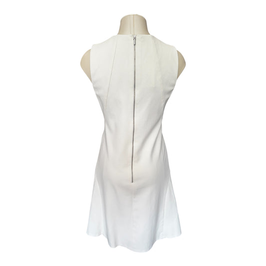 Akris Punto Double Face Ivory Dress Acetate Size US 8