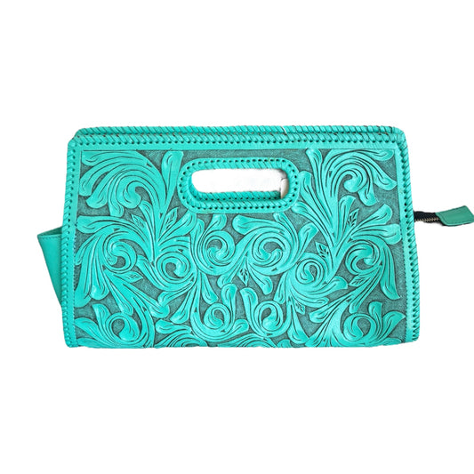 Origenes By David Luna Reina Leather Envelope Top Handle