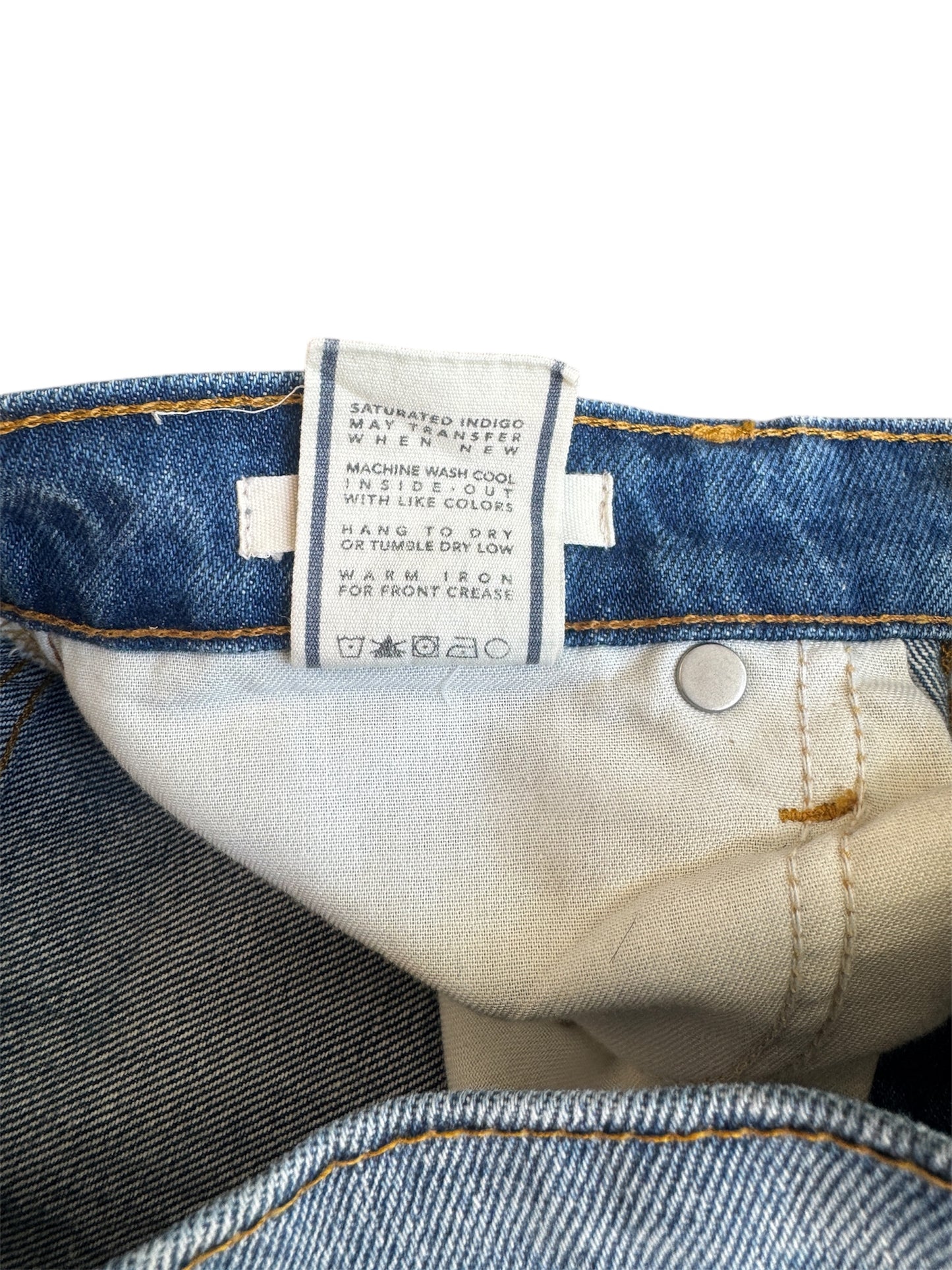 B Sides Blue Patchwork Jeans Size 24