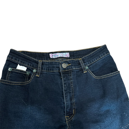Sassy Thai Embellished Straight Leg Jean Size 8