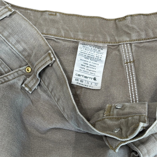 Carhartt Double Knee Carpenter Pants Men's 36x32