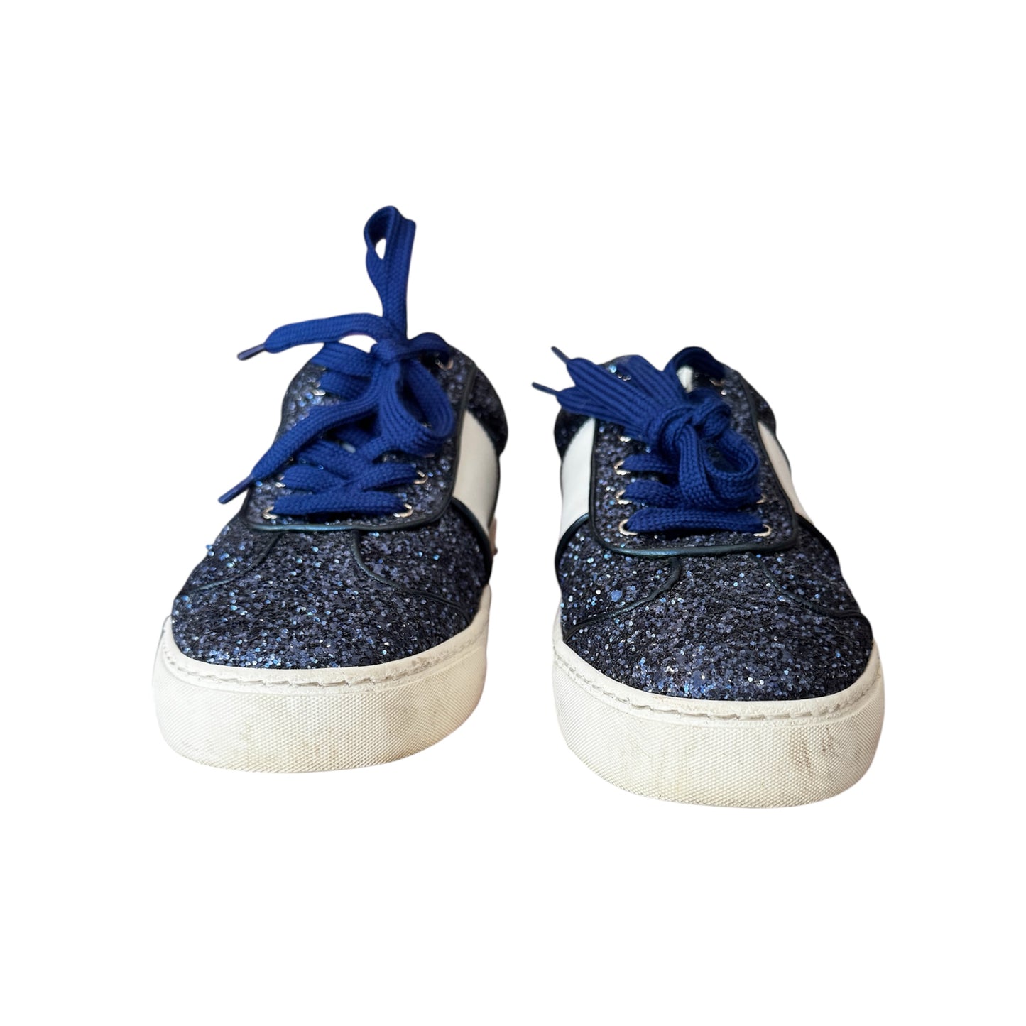 Valentino Garavani Glitter Flycrew Sneaker Size 40