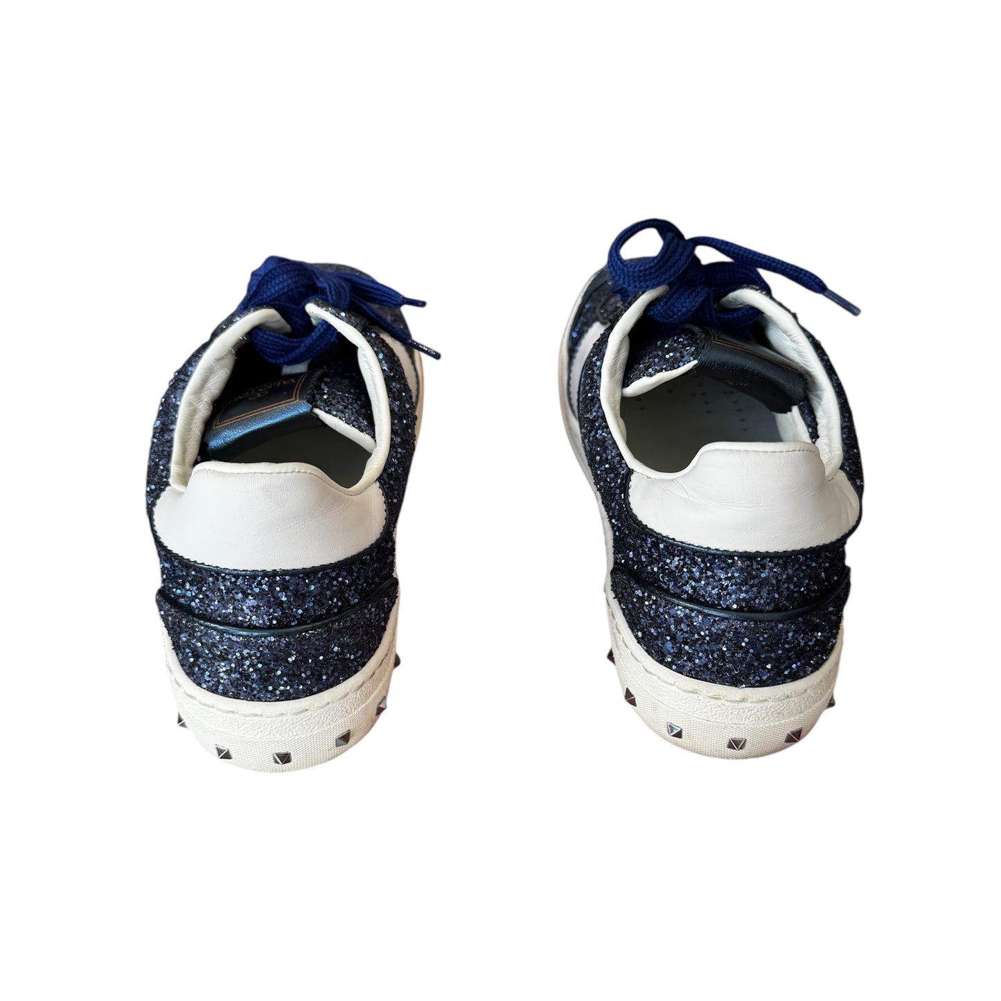 Valentino Garavani Glitter Flycrew Sneaker Size 40