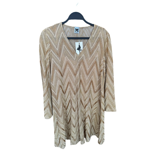 New Missoni Gold Dress Size Large
