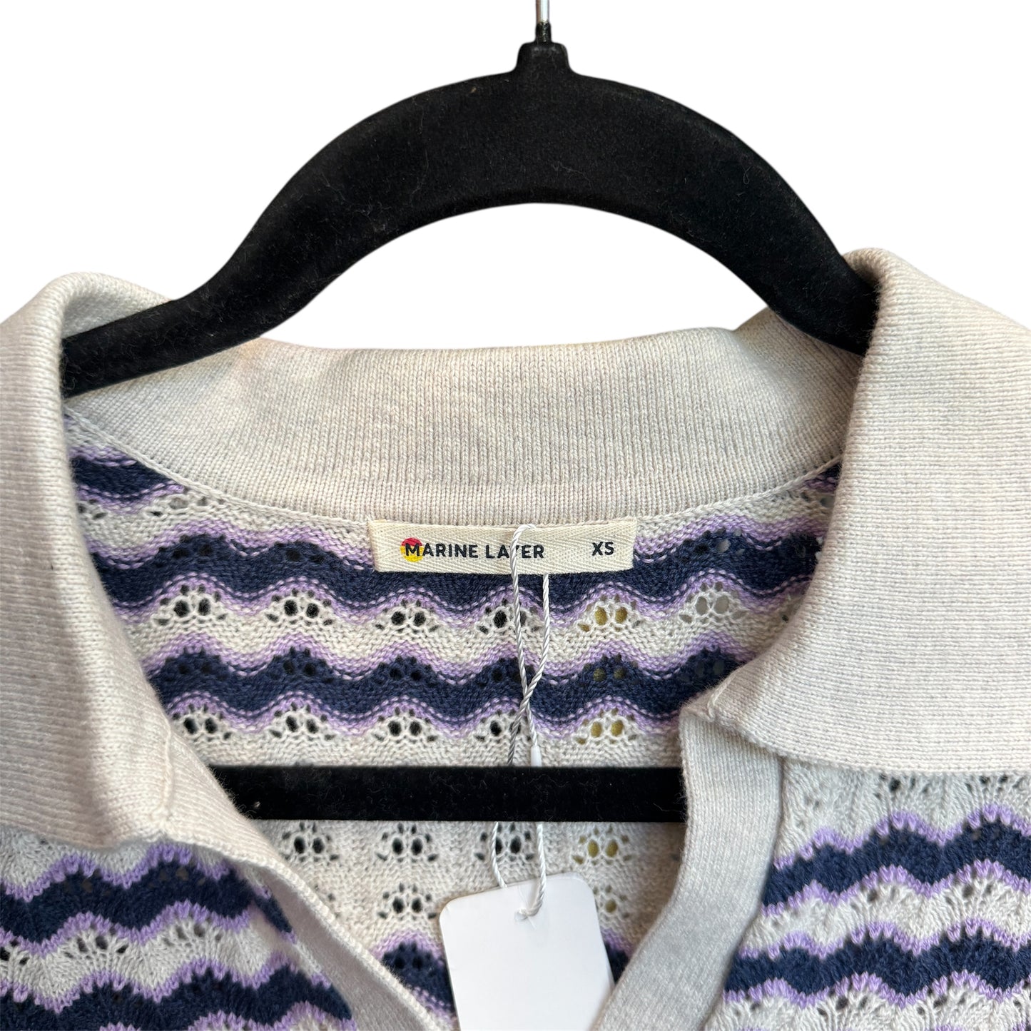 Marine Layer Spencer Polo Sweater size XS