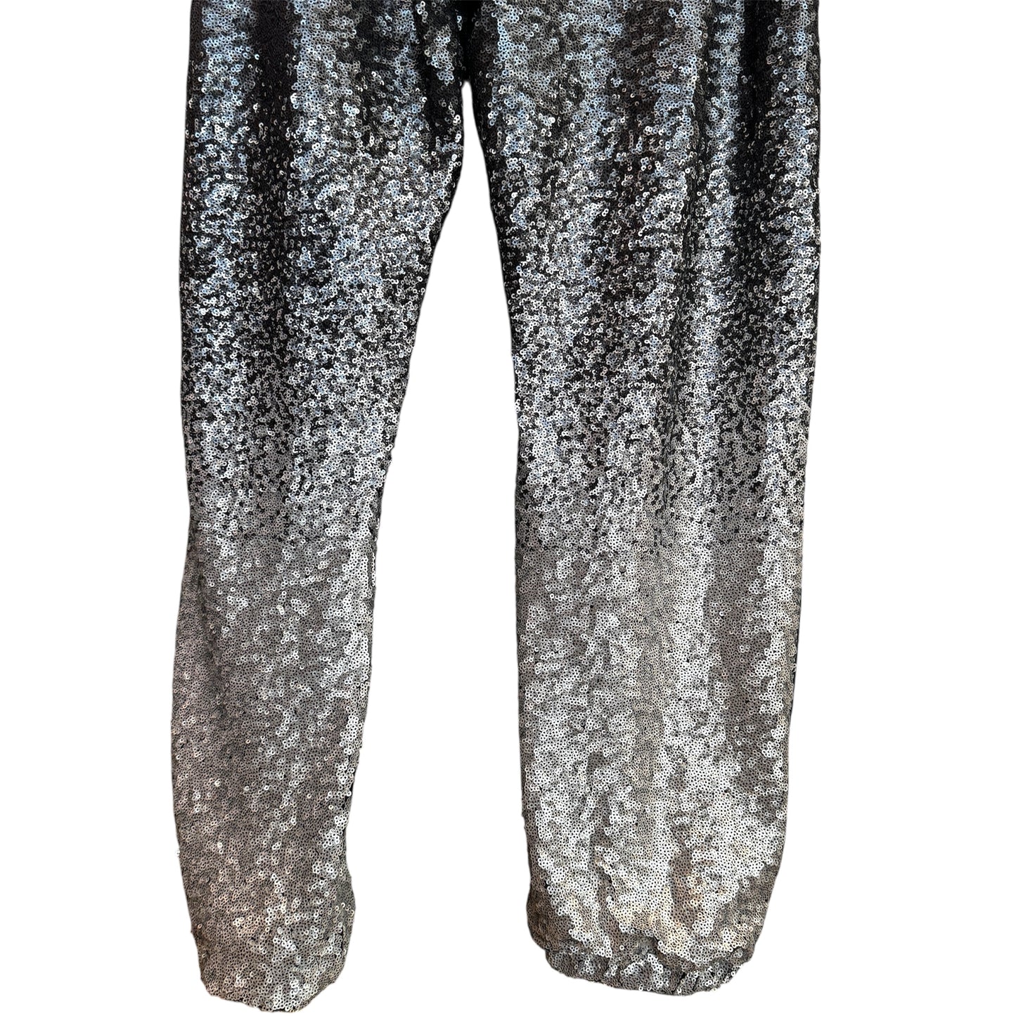 Johnny Was Sequin Black Simona Jogger Size Large
