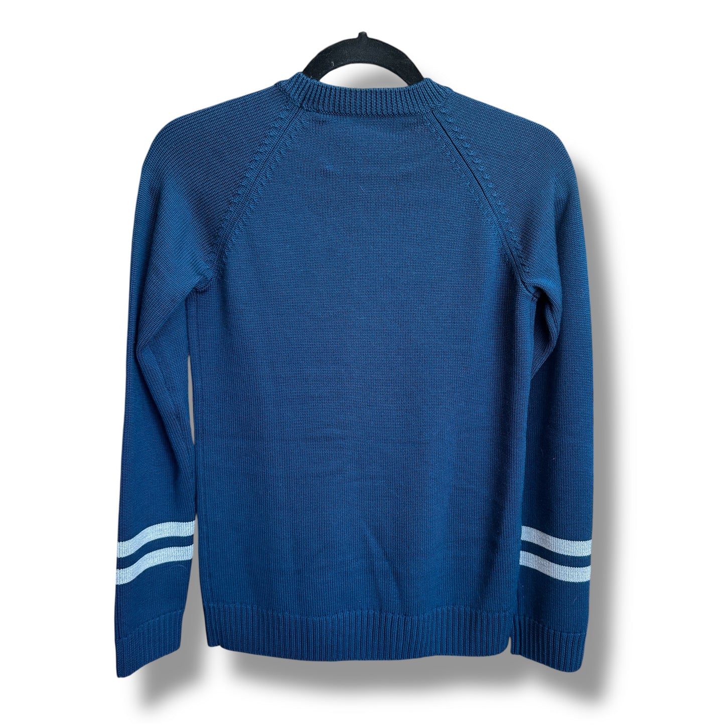 AspenX Nomad Blue Merino Wool Sweater Size M