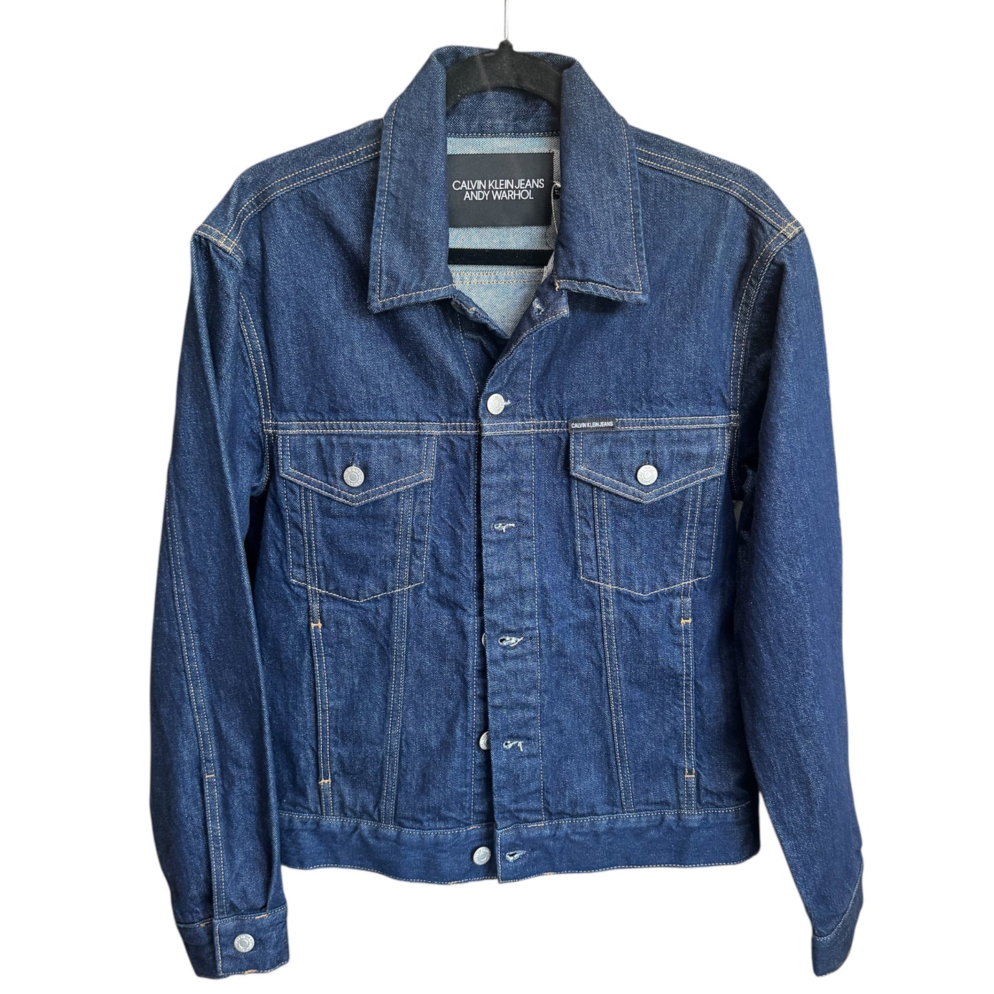 Calvin Klein By RAF Simons Andy Warhol Denim Jacket Small