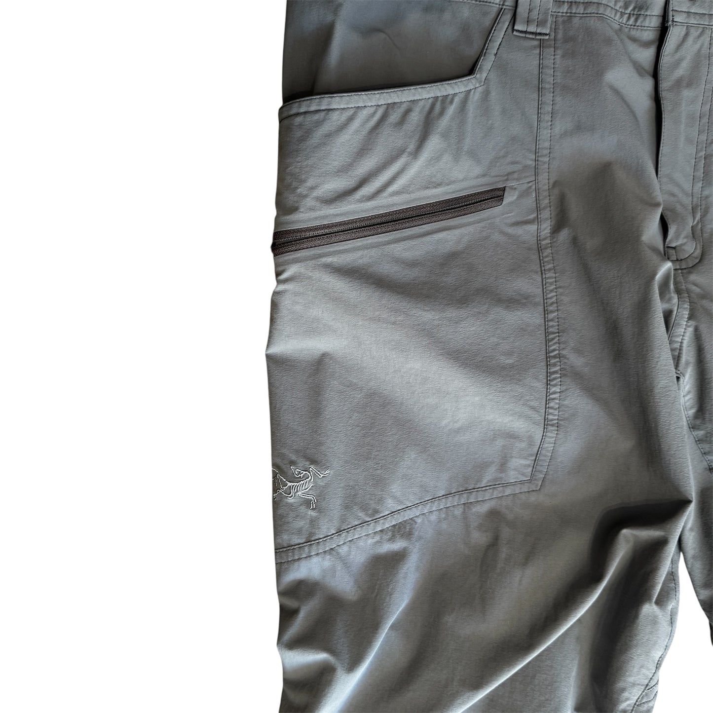 Arc'teryx Perimeter Grey Nylon Pants Size 34x30