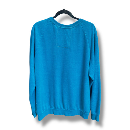 Aviator Nation Blue Crew Neck Size X-Large