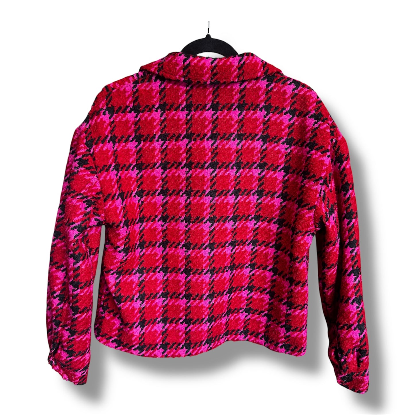 Sanctuary Red & Pink The Shacket Size XXS