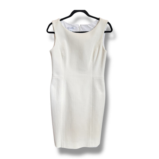 Oscar de la Renta Ivory Shift Dress Size 8