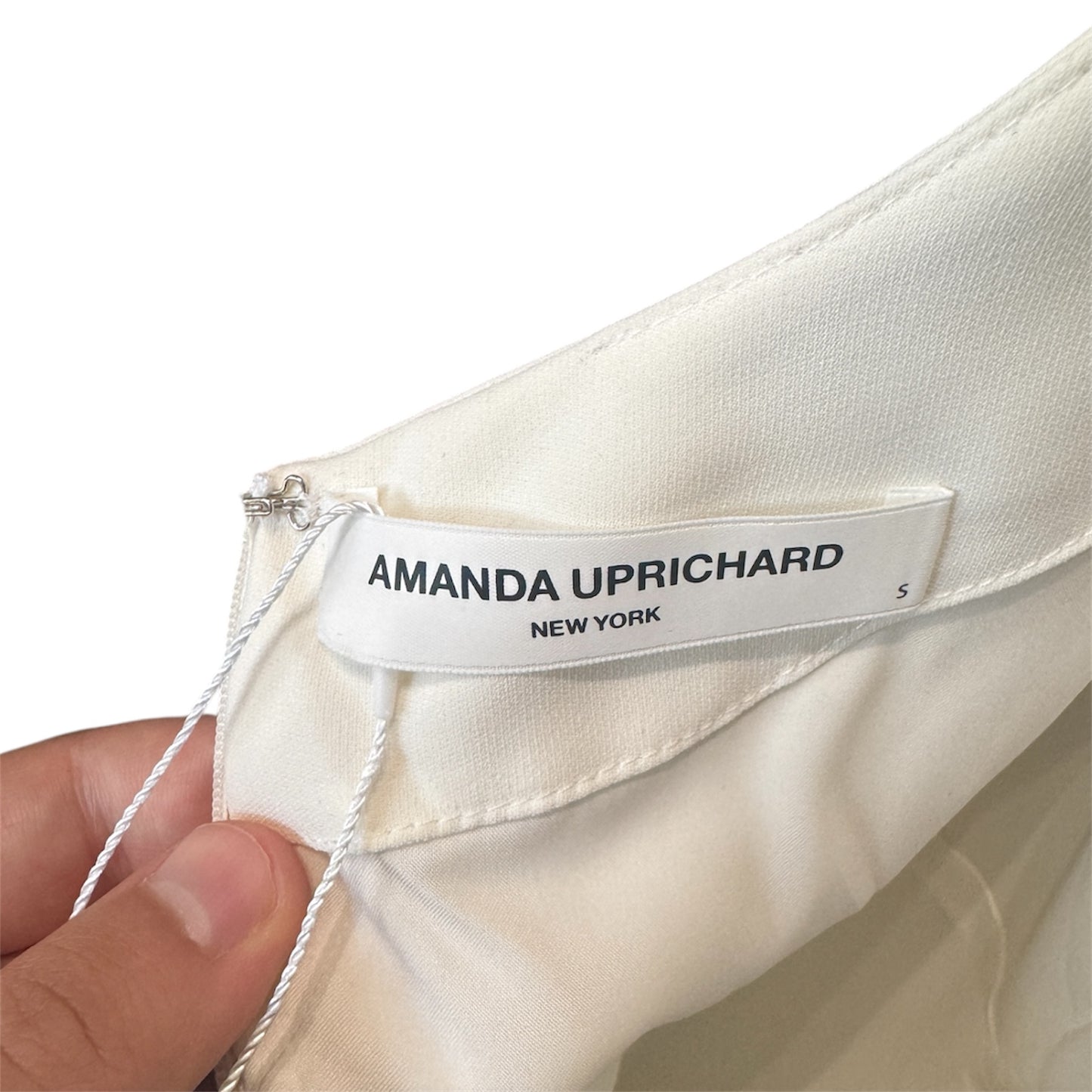 Amanda Uprichard Evalina Ivory Dress Size Small