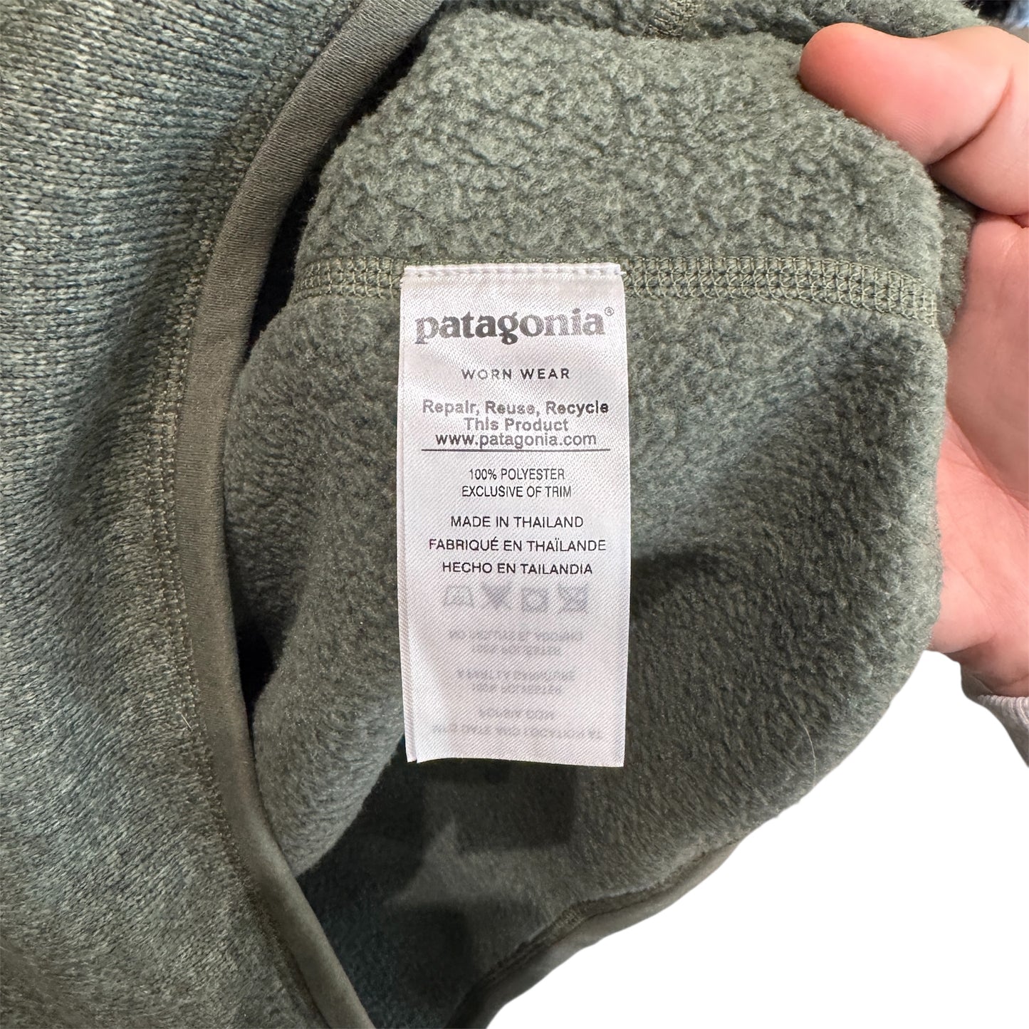 Patagonia Better Sweater Green Size Large