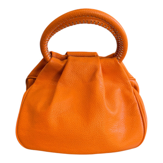 Daniella Ortiz Orange Leather GIGI Bag