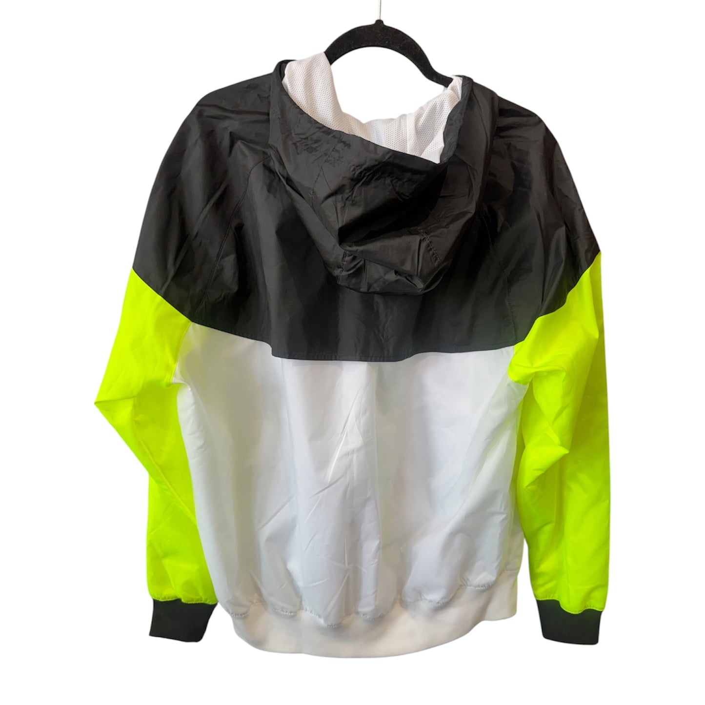 New Nike Neon Green Windbreaker Size Large Men's