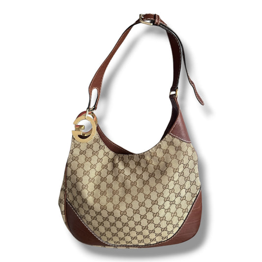 Gucci GG Canvas Charlotte Hobo Bag