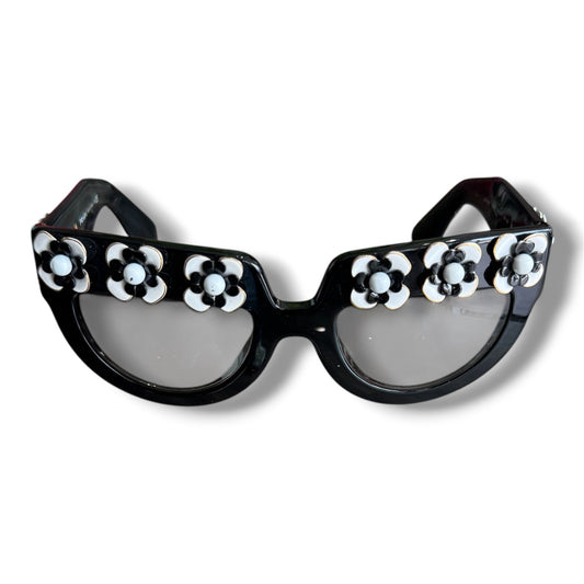 Prada SPR26P Flower Poeme Sunglasses
