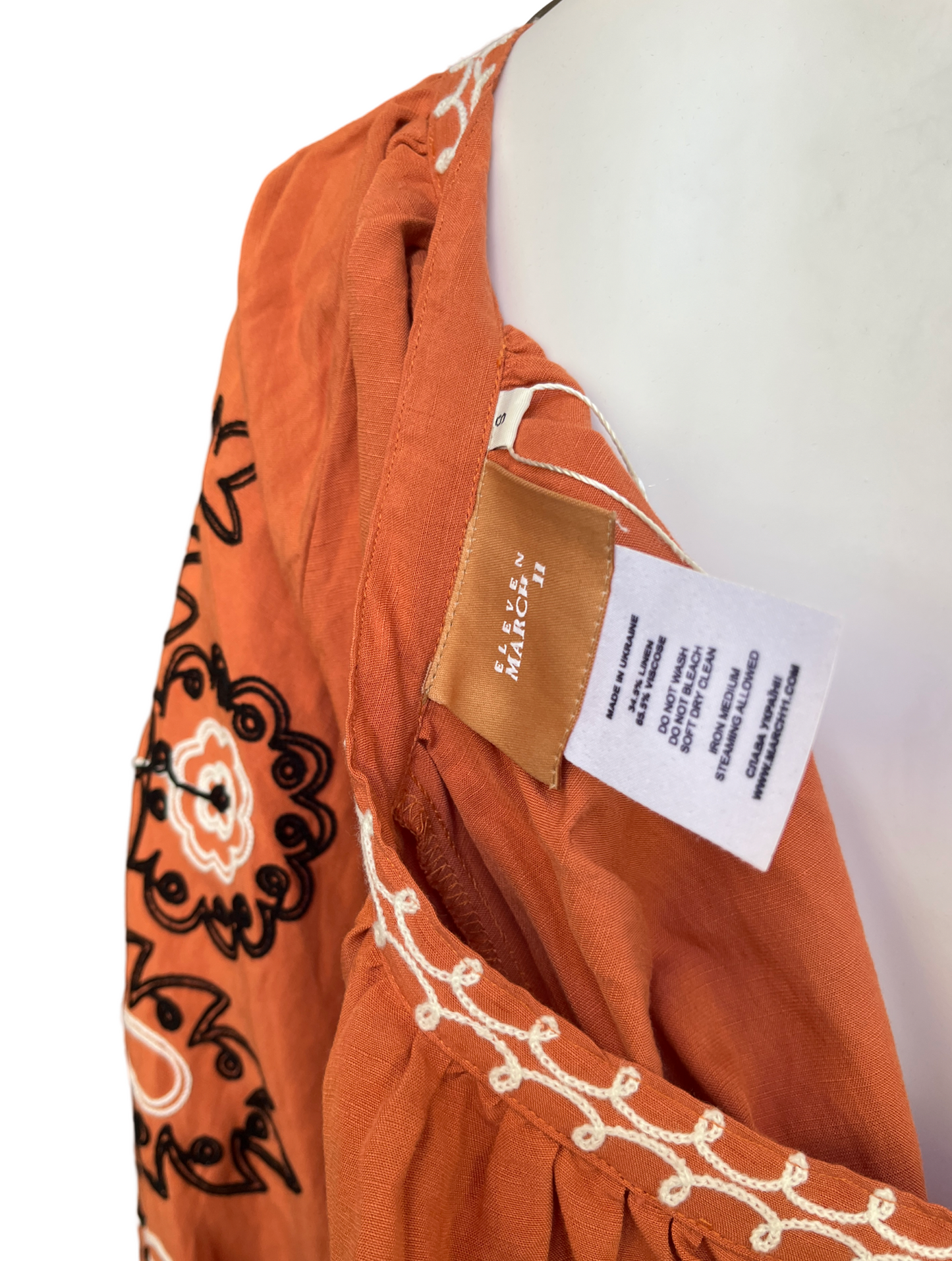 March 11 Deep V neck Maxi Dress /S