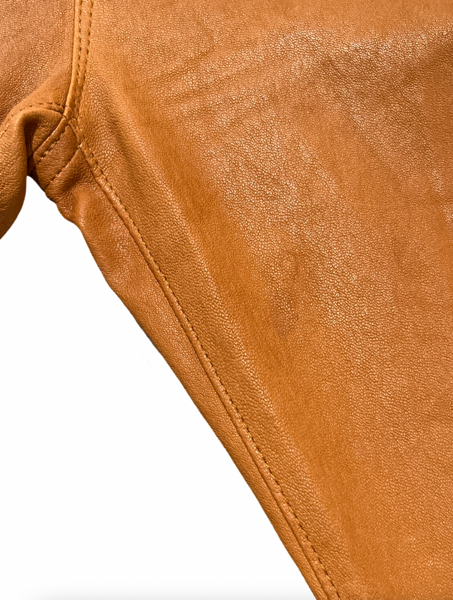 Frame Le Crop Mini Boot Lamb Leather Tan & Olive