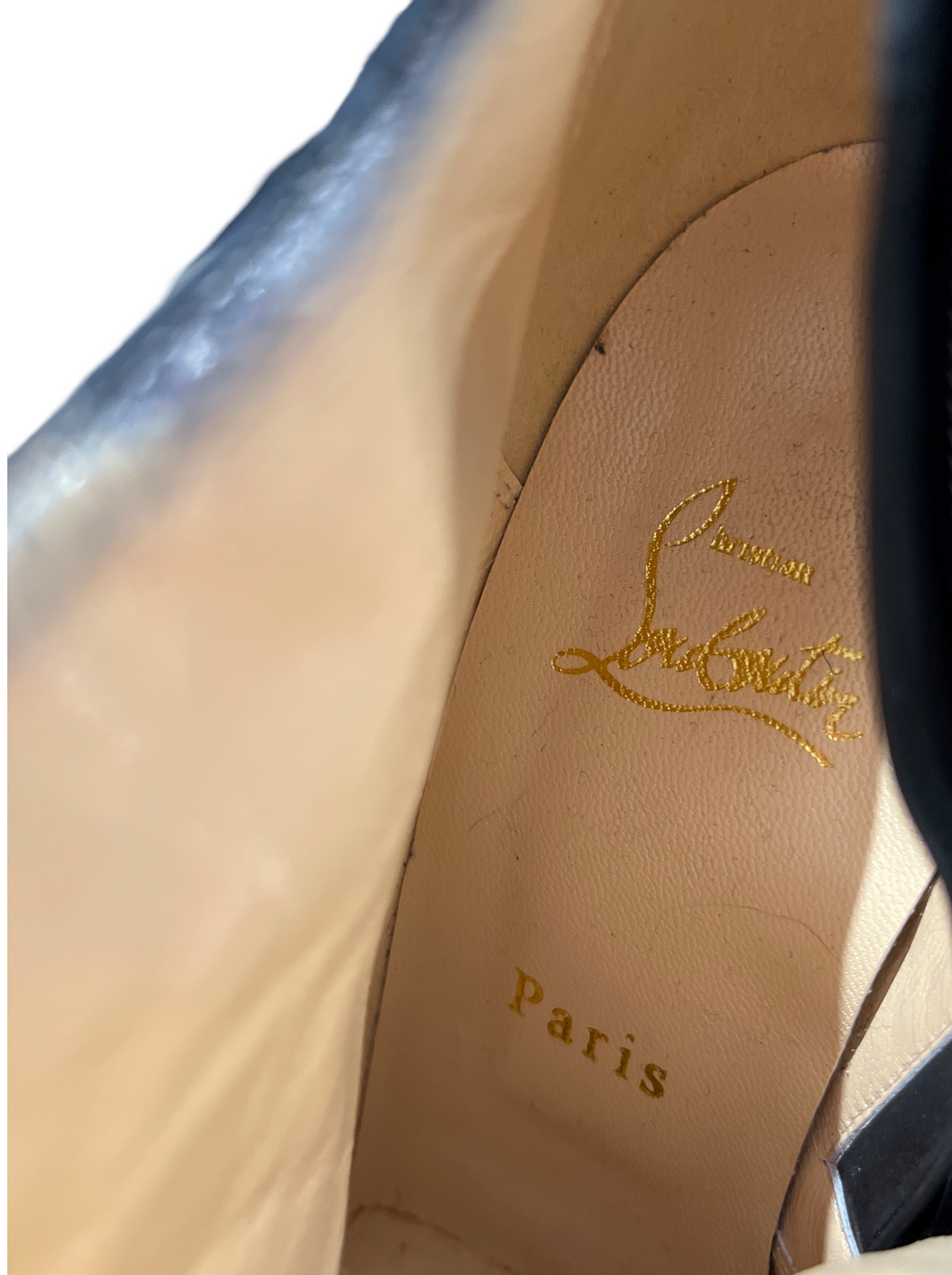 Christian Louboutin Belle Zeppa Velour Size 39