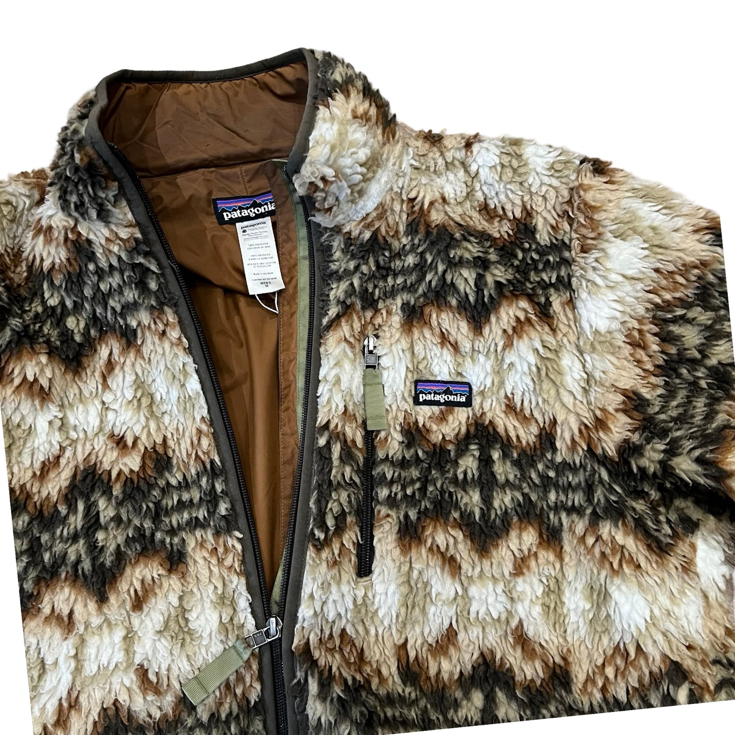 Patagonia Retro-X Fleece Deep Pile Cardigan Tribal