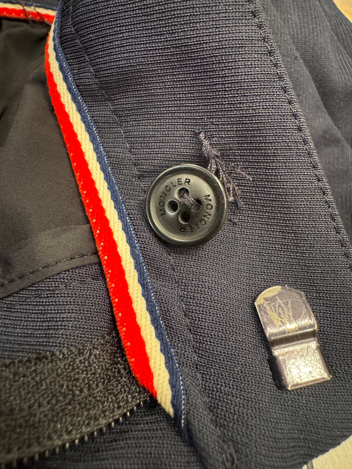 Moncler Blue Pants size S